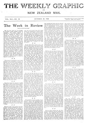 Issue page