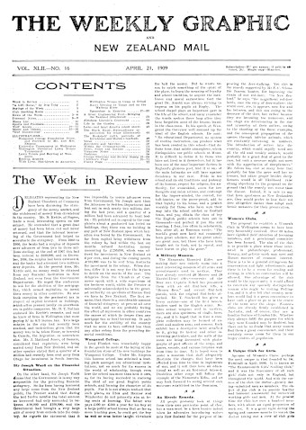 Issue page