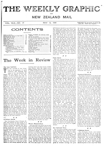 Issue page