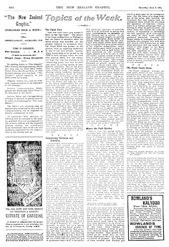 Issue page