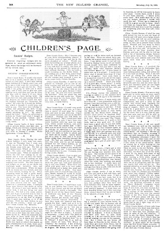 Issue page