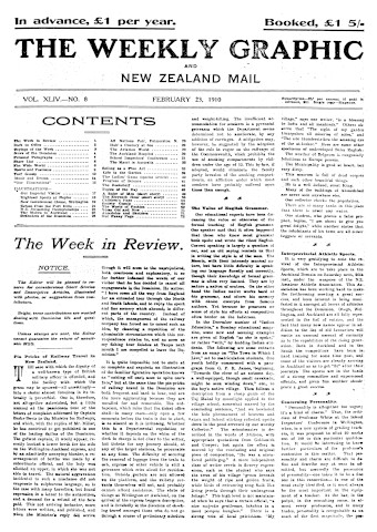 Issue page