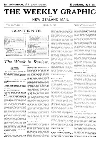 Issue page