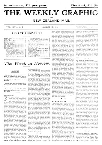 Issue page