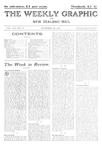 Issue page