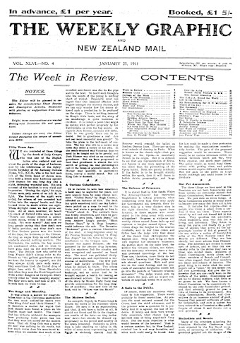 Issue page