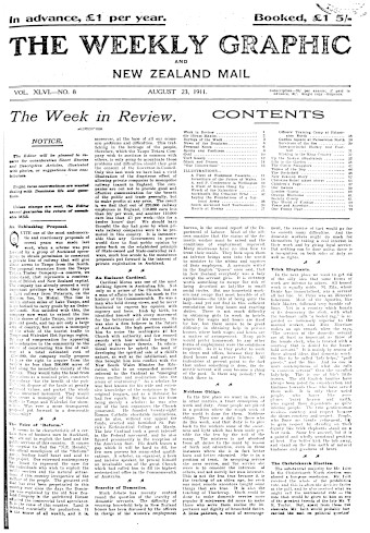 Issue page