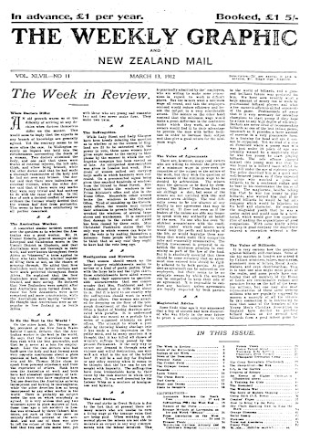 Issue page