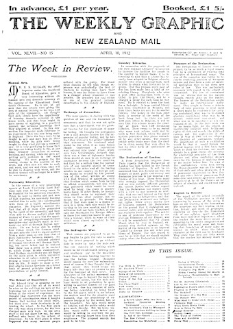 Issue page