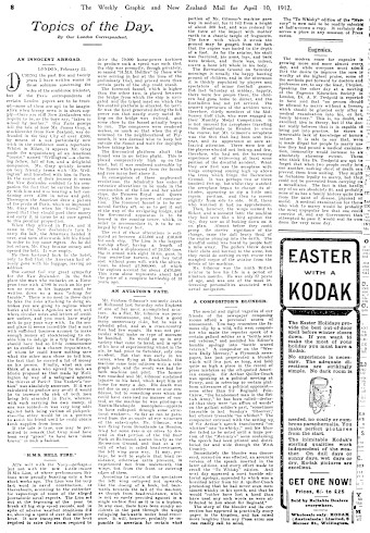 Issue page