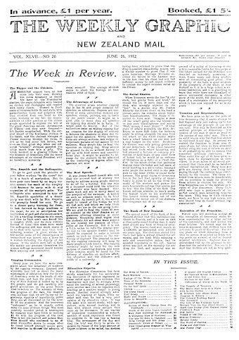 Issue page