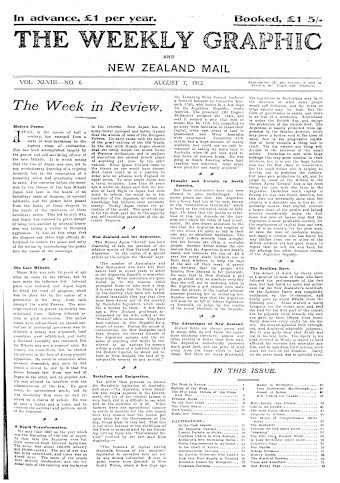 Issue page