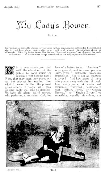 Issue page