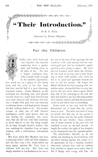 Issue page