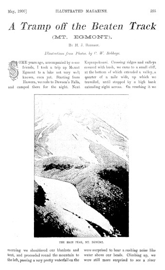 Issue page