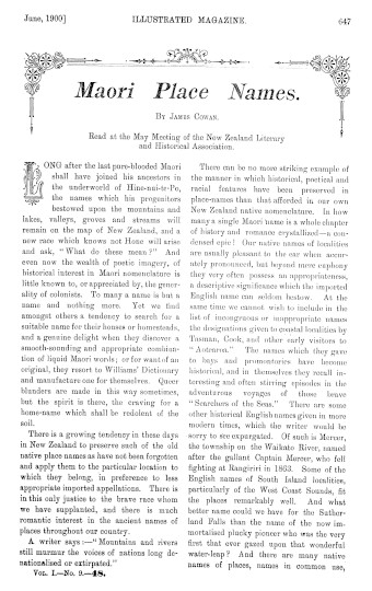 Issue page