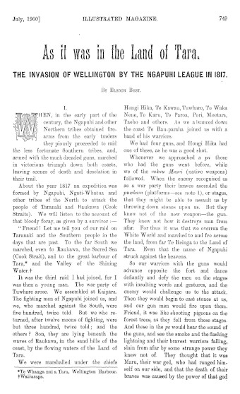 Issue page