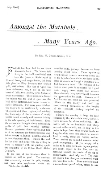 Issue page