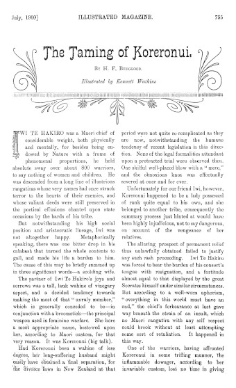 Issue page