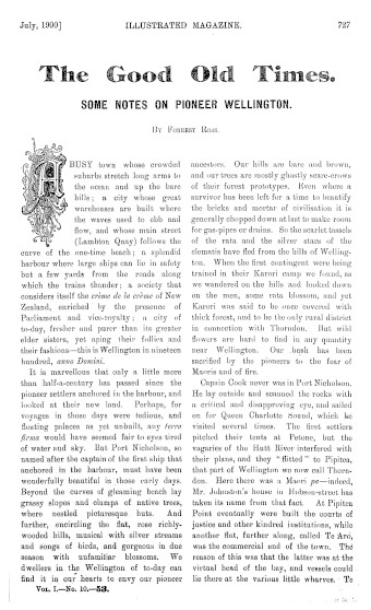 Issue page