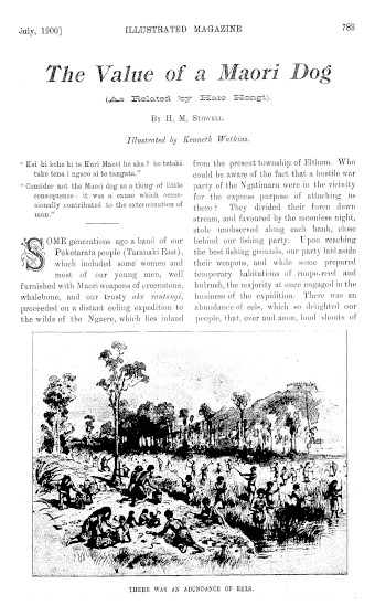 Issue page