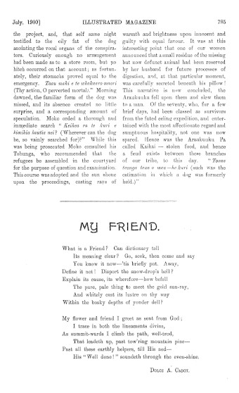 Issue page