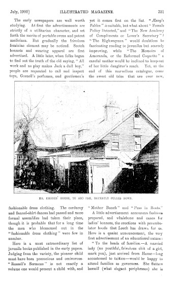 Issue page