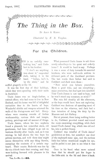 Issue page