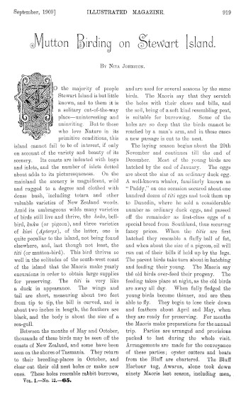 Issue page