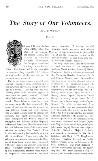 Issue page