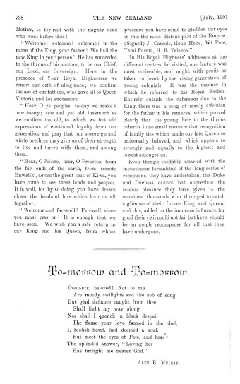 Issue page