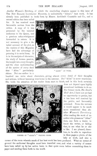 Issue page