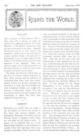 Issue page