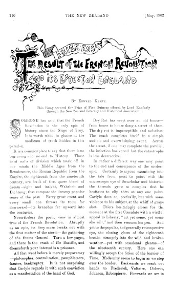 Issue page