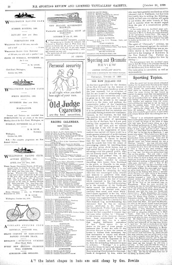 Issue page