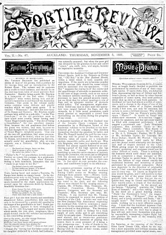 Issue page