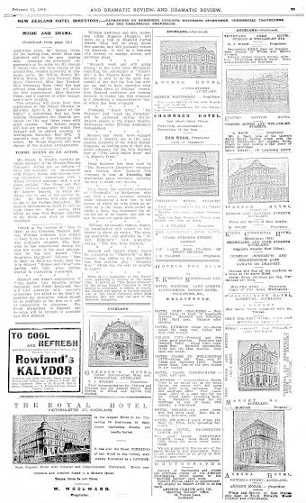 Issue page