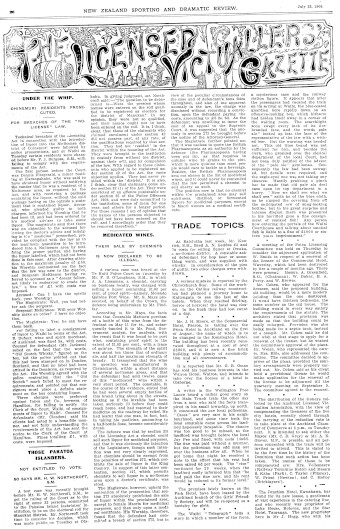 Issue page