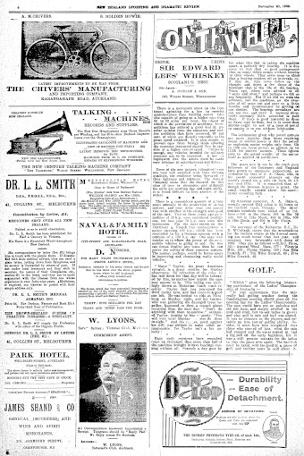 Issue page