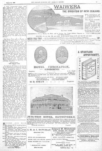 Issue page