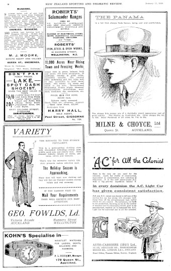 Issue page