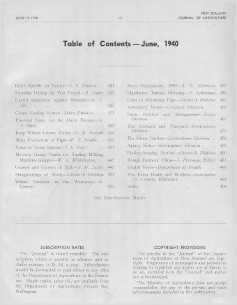 Issue page