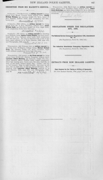 Issue page