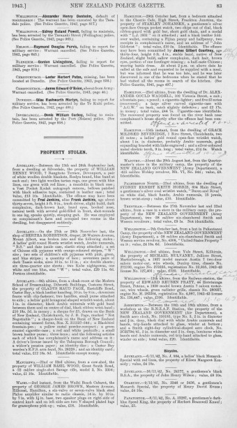 Issue page