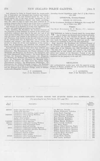 Issue page