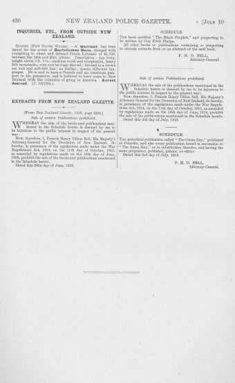 Issue page