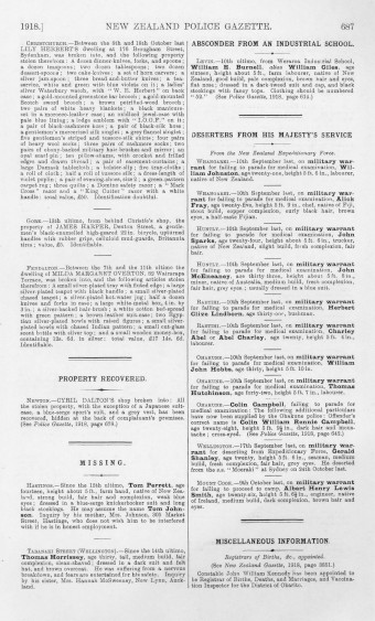 Issue page