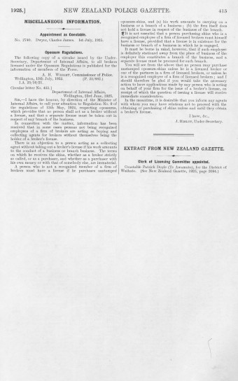 Issue page