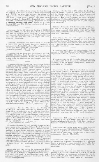 Issue page