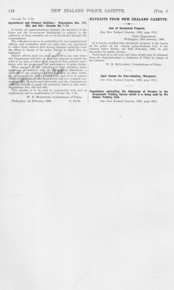 Issue page